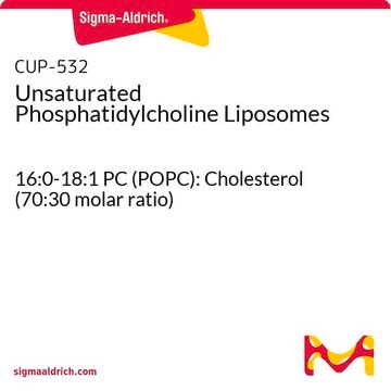 Unsaturated Phosphatidylcholine Liposomes 16:0-18:1 PC (POPC): Cholesterol (70:30 molar ratio)