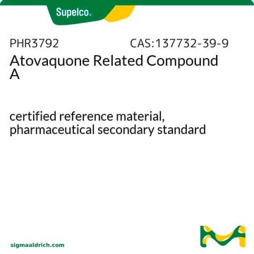 Atovaquone Related Compound A certified reference material, pharmaceutical secondary standard