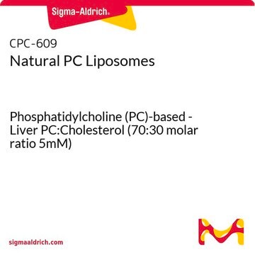 Natural PC Liposomes Phosphatidylcholine (PC)-based - Liver PC:Cholesterol (70:30 molar ratio 5mM)