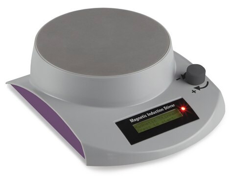 Magnetic Induction Stirrer AC/DC input 100&#160;V / 240&#160;V, universal plug set, gray, purple