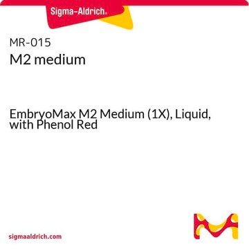 M2 medium EmbryoMax M2 Medium (1X), Liquid, with Phenol Red