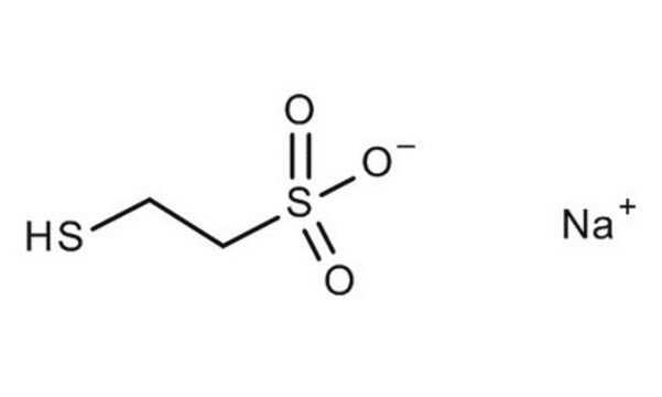 Sodium 2-mercaptoethanesulfonate for synthesis