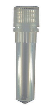 Screw cap tube size 2.0&#160;mL, clear, pkg of 8x500caps/cs, sterile