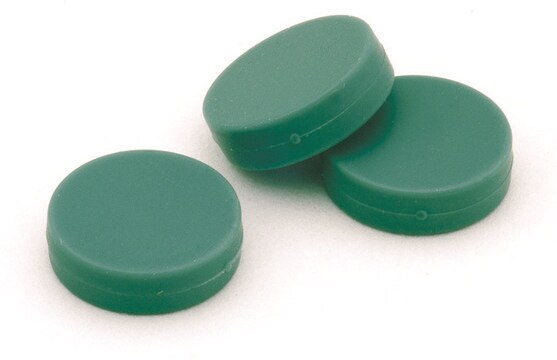 Molded Thermogreen&#174; LB-2 Septa, solid discs diam. 11.5&#160;mm, pkg of 250&#160;ea