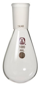 Ace evaporating flask, pear-shaped capacity 2000&#160;mL, joint: ST/NS 29/42, poly-coated, heavy wall