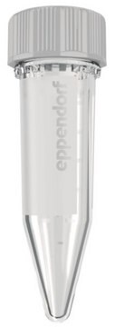 Eppendorf&#174; Tubes 5.0 mL Eppendorf Quality, 5.0&#160;mL, colorless, pkg of 200&#160;tubes (2 bags of 100 tubes), with screw cap