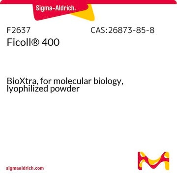 Ficoll&#174; 400 BioXtra, for molecular biology, lyophilized powder