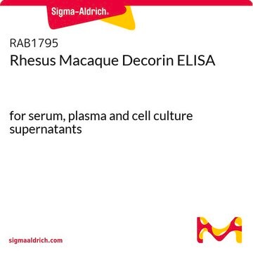 Rhesus Macaque Decorin ELISA for serum, plasma and cell culture supernatants