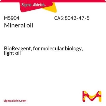 Mineral oil BioReagent, for molecular biology, light oil