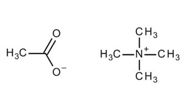 Tetramethylammonium acetate (50% solution in water) for synthesis