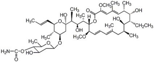 Folimycin, Streptomyces sp. A highly sensitive and specific inhibitor of vacuolar-type H+-ATPase (V-type; Ki = 20 pM).