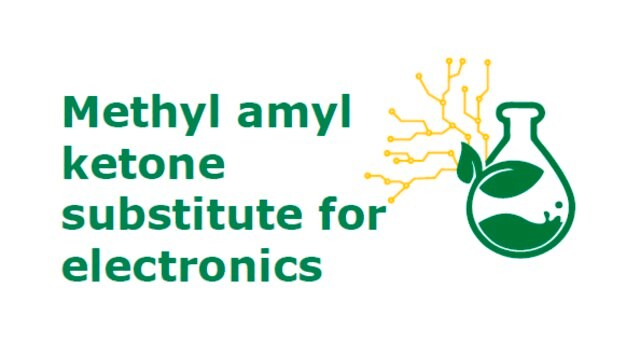 ElectroGreen&#174; Methyl Amyl Ketone substitute for electronics, bio-sourced