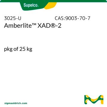 Amberlite&#8482; XAD&#174;-2 pkg of 25&#160;kg