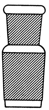 Quickfit&#174; Reduction Adapters top female joint: ST/NS 10/19, bottom male joint: ST/NS 14/23