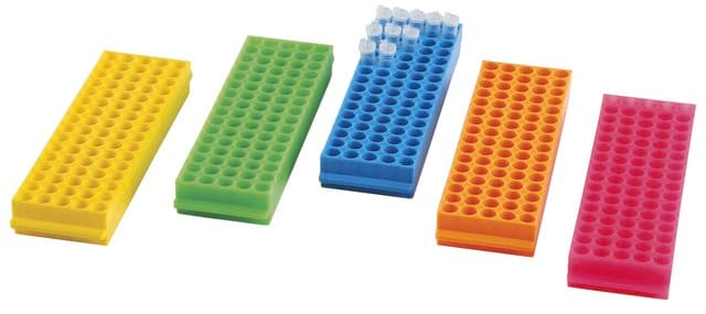 Microtube Rack assorted colors rack