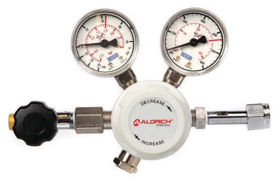 Aldrich&#174; Non-Corrosive Lecture-Bottle Gas Regulator DIN 1 connection