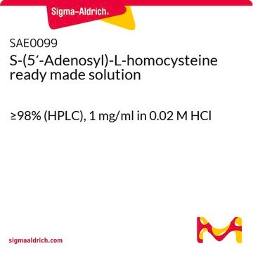 S-(5&#8242;-Adenosyl)-L-homocysteine ready made solution &#8805;98% (HPLC), 1 mg/ml in 0.02 M HCl