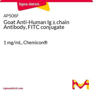 Goat Anti-Human Ig &#955; chain Antibody, FITC conjugate 1&#160;mg/mL, Chemicon&#174;