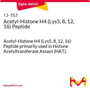 Acetyl-Histone H4 (Lys5, 8, 12, 16) Peptide Acetyl-Histone H4 (Lys5, 8, 12, 16) Peptide primarily used in Histone Acetyltransferase Assays (HAT).