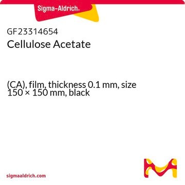 Cellulose Acetate (CA), film, thickness 0.1&#160;mm, size 150 × 150&#160;mm, black