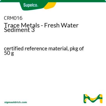 Trace Metals - Fresh Water Sediment 3 certified reference material, pkg of 50&#160;g