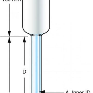 Wilmad&#174; 50 ml Suprasil&#174; Small Volume Liquid Nitrogen Dewar for Bruker&#174;, O.D. 8&#160;mm, pack of 1&#160;ea