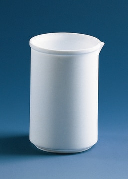 BRAND&#174; beaker, PTFE, low form capacity 25&#160;mL