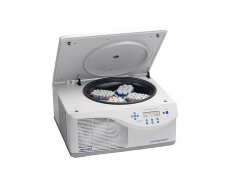 Eppendorf&#174; Centrifuge 5920 R G AC/DC input 230 V AC, Schuko plug, incl. rotor S-4x-1000, plate/tube buckets and adapter 15/50 mL conical tubes