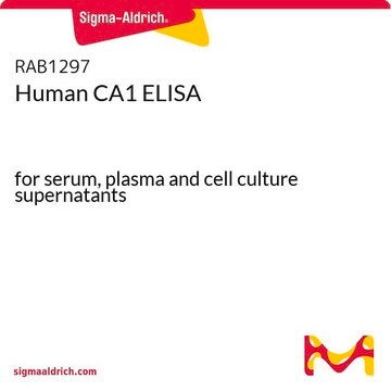 Human CA1 ELISA for serum, plasma and cell culture supernatants