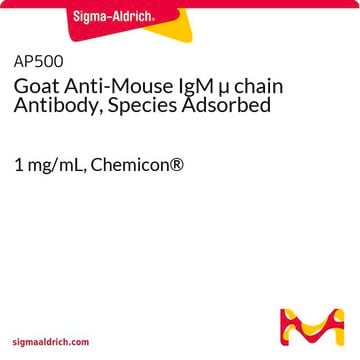 Goat Anti-Mouse IgM &#181; chain Antibody, Species Adsorbed 1&#160;mg/mL, Chemicon&#174;