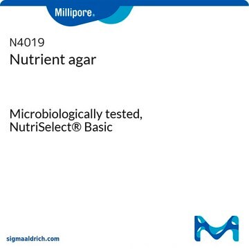 Nutrient agar Microbiologically tested, NutriSelect&#174; Basic