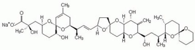 Okadaic Acid, Sodium Salt Water-soluble analog of Okadaic Acid. Inhibits protein phosphatases 1 and 2A.