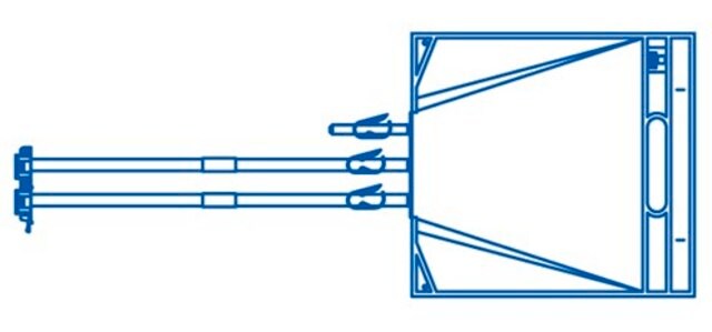 Mobius&#174; Gold 2D Freeze Assembly w/Helium IT 20L PureFlex&#8482; film with AseptiQuik&#174; G connectors