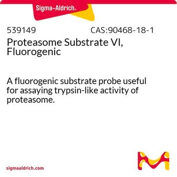 Proteasome Substrate VI, Fluorogenic A fluorogenic substrate probe useful for assaying trypsin-like activity of proteasome.