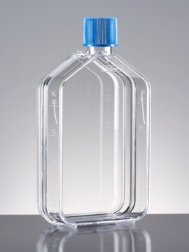 Corning&#174; Falcon&#174; Cell Culture Flask capacity 150&#160;mL, straight neck, graduated, 10 &#8209; 100&#160;mL, cap, blue plug seal