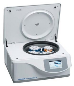 Eppendorf&#174; Centrifuge 5910 Ri G refrigerated, with S-4x750 rotor, AC/DC input 120 V, 50 - 60 Hz, US 3-pin plug