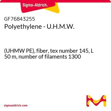 Polyethylene - U.H.M.W. (UHMW PE), fiber, tex number 145, L 50&#160;m, number of filaments 1300