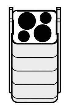 Adapter for Eppendorf&#174; A-4-44 Rotor holds 2 x 18 - 30 mL round-bottom tubes, for use with 100 mL rectangular bucket, pack of 2