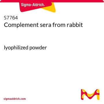 Complement sera from rabbit lyophilized powder