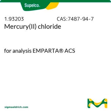 Mercury(II) chloride for analysis EMPARTA&#174; ACS