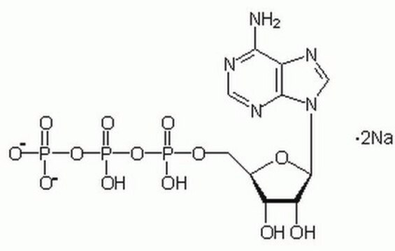 Adenosine 5&#8242;-Triphosphate, Disodium, Trihydrate, Low Metals Grade Low metals grade. Specially processed to reduce levels of contaminating metals. Suitable for enzyme kinetic studies.