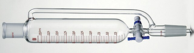 Synthware&#8482; pressure equalizing addition funnel with metering stopcock 60 mL, joint: ST/NS 24/40