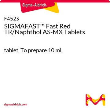 SIGMAFAST&#8482; Fast Red TR/Naphthol AS-MX Tablets tablet, To prepare 10 mL