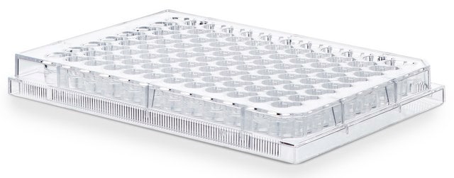 Millicell&#174; Microwell Plates 400 &#181;m U-bottom 96-well Hydrogel Plates, 5 pack, lid, skirt, Organoid and Spheroid Culture