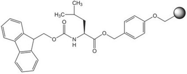 Fmoc-Leu-Wang resin (100-200 mesh) Novabiochem&#174;