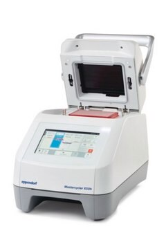 Eppendorf&#174; Mastercycler X50h, AC/DC input 110&#160;V / 230&#160;V (GB plug), 384-well thermoblock, aluminum high pressure lid with control panel