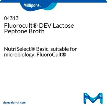 Fluorocult&#174; DEV Lactose Peptone Broth suitable for microbiology, NutriSelect&#174; Basic, FluoroCult&#174;