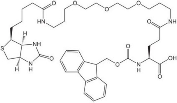 Fmoc-Glu(biotinyl-PEG)-OH Novabiochem&#174;