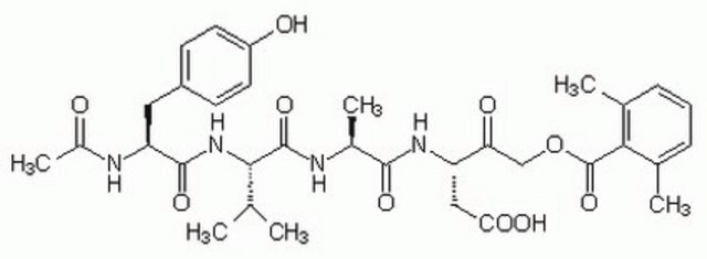 Caspase-1 Inhibitor IV The Caspase-1 Inhibitor IV, also referenced under CAS 154674-81-4, controls the biological activity of Caspase-1. This small molecule/inhibitor is primarily used for Cancer applications.