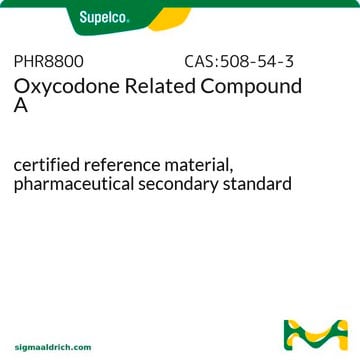 Oxycodone Related Compound A certified reference material, pharmaceutical secondary standard